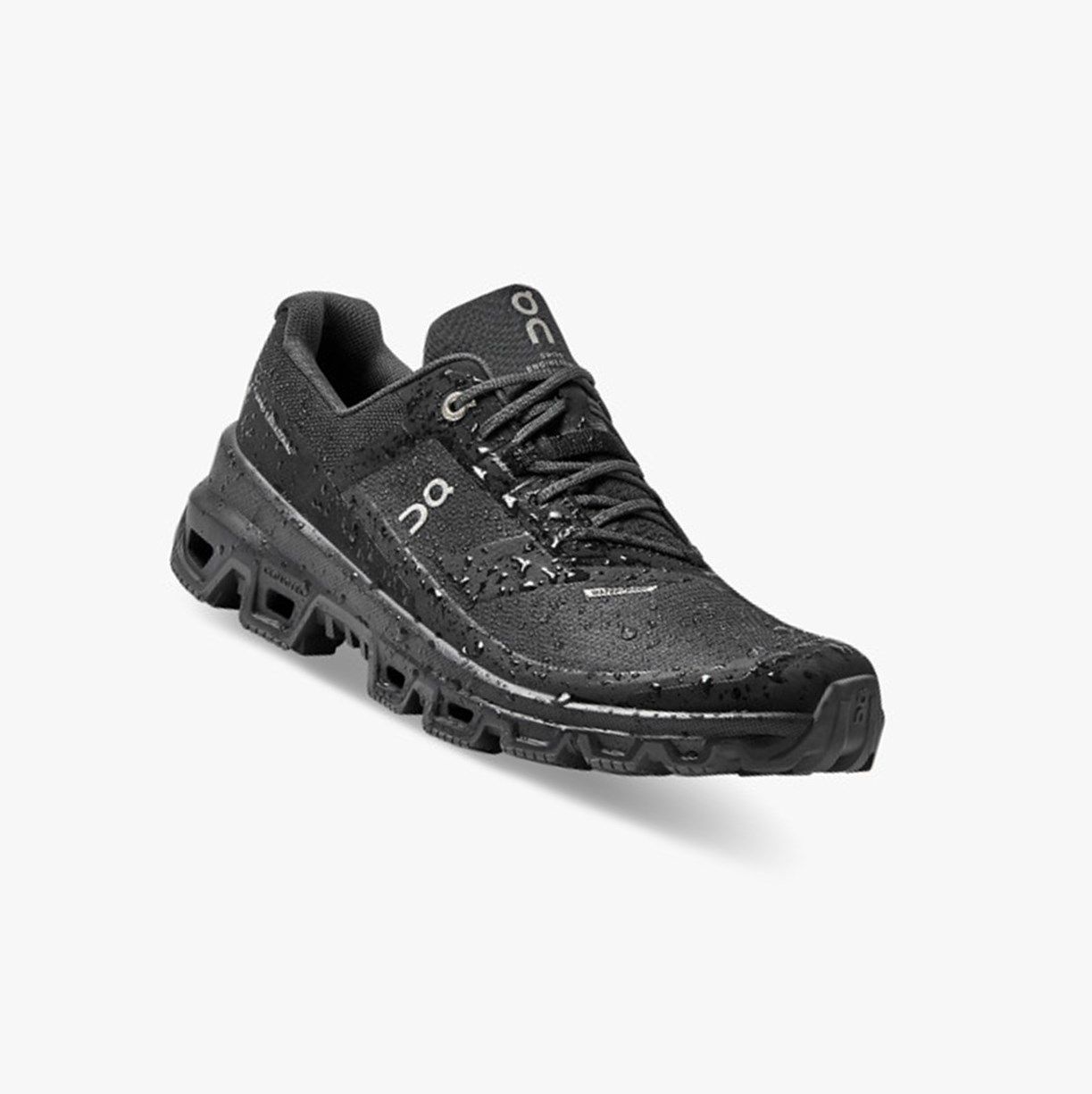 On Cloudventure Waterproof Black | AQGCUB-846