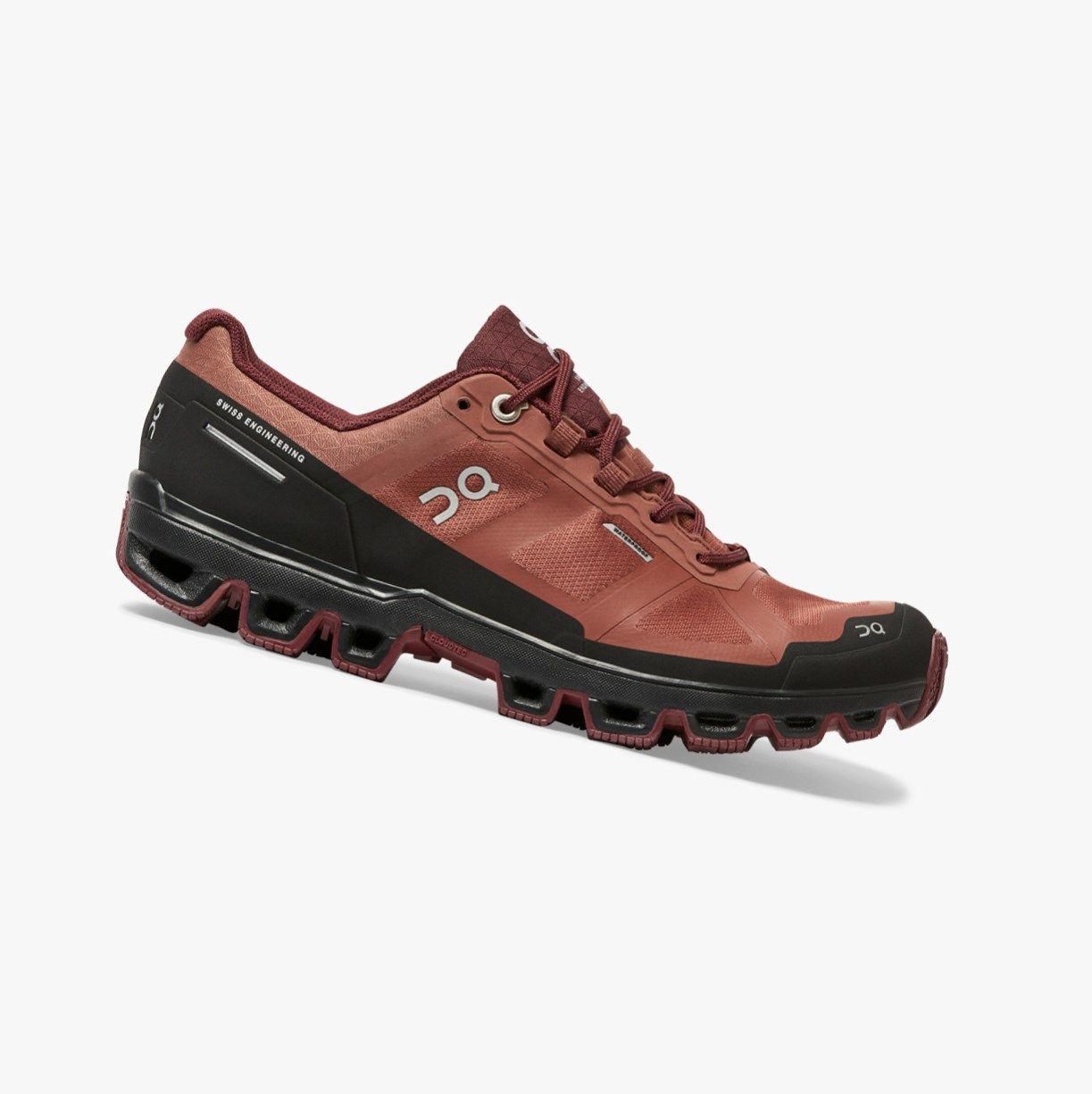 On Cloudventure Waterproof Brown | BWTPHR-071