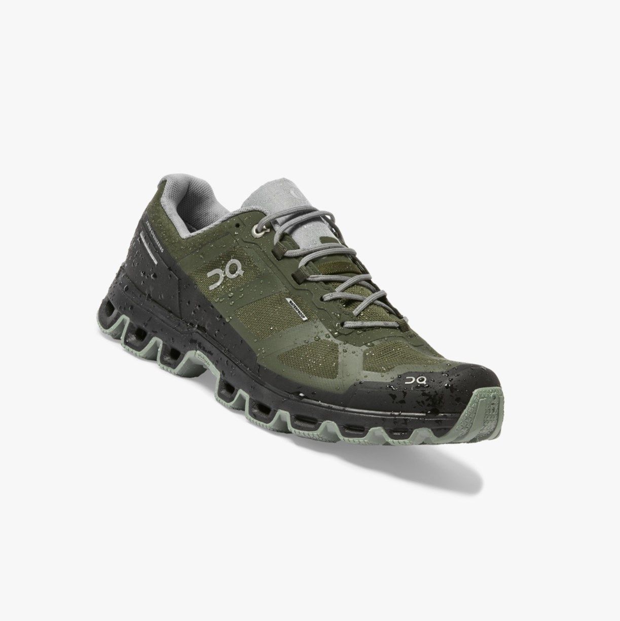 On Cloudventure Waterproof Green | ILAQFW-120