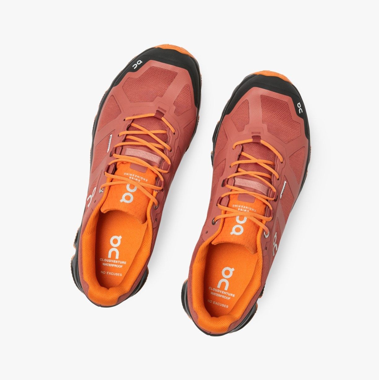 On Cloudventure Waterproof Orange | QRAPDX-715