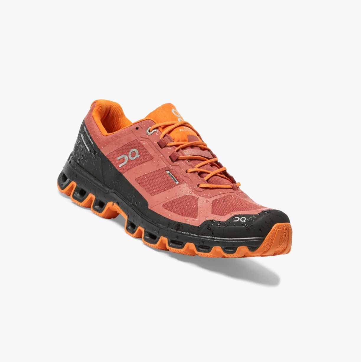 On Cloudventure Waterproof Orange | QRAPDX-715