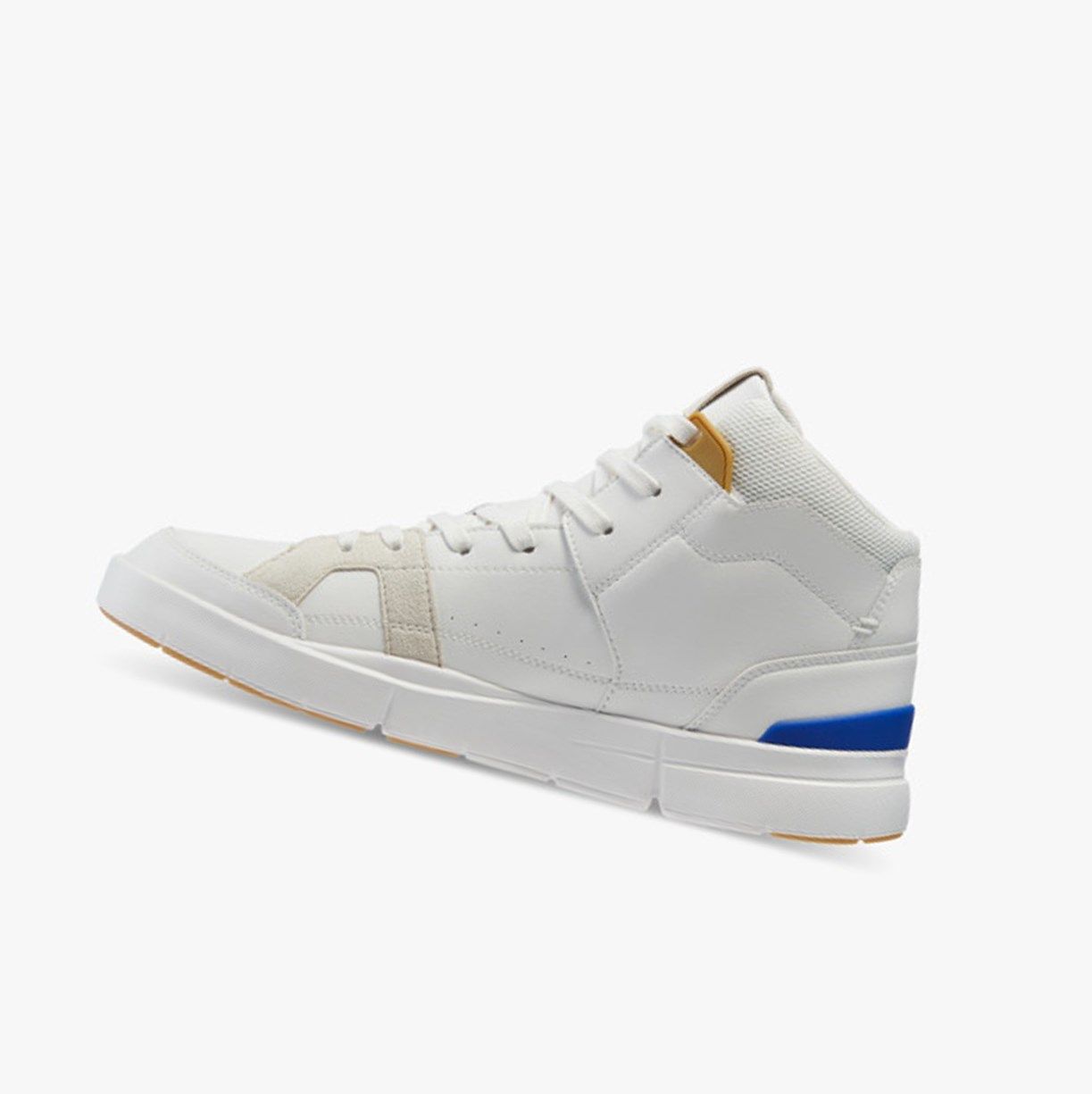 On The Roger Clubhouse Mid White / Indigo | MVXJYW-283