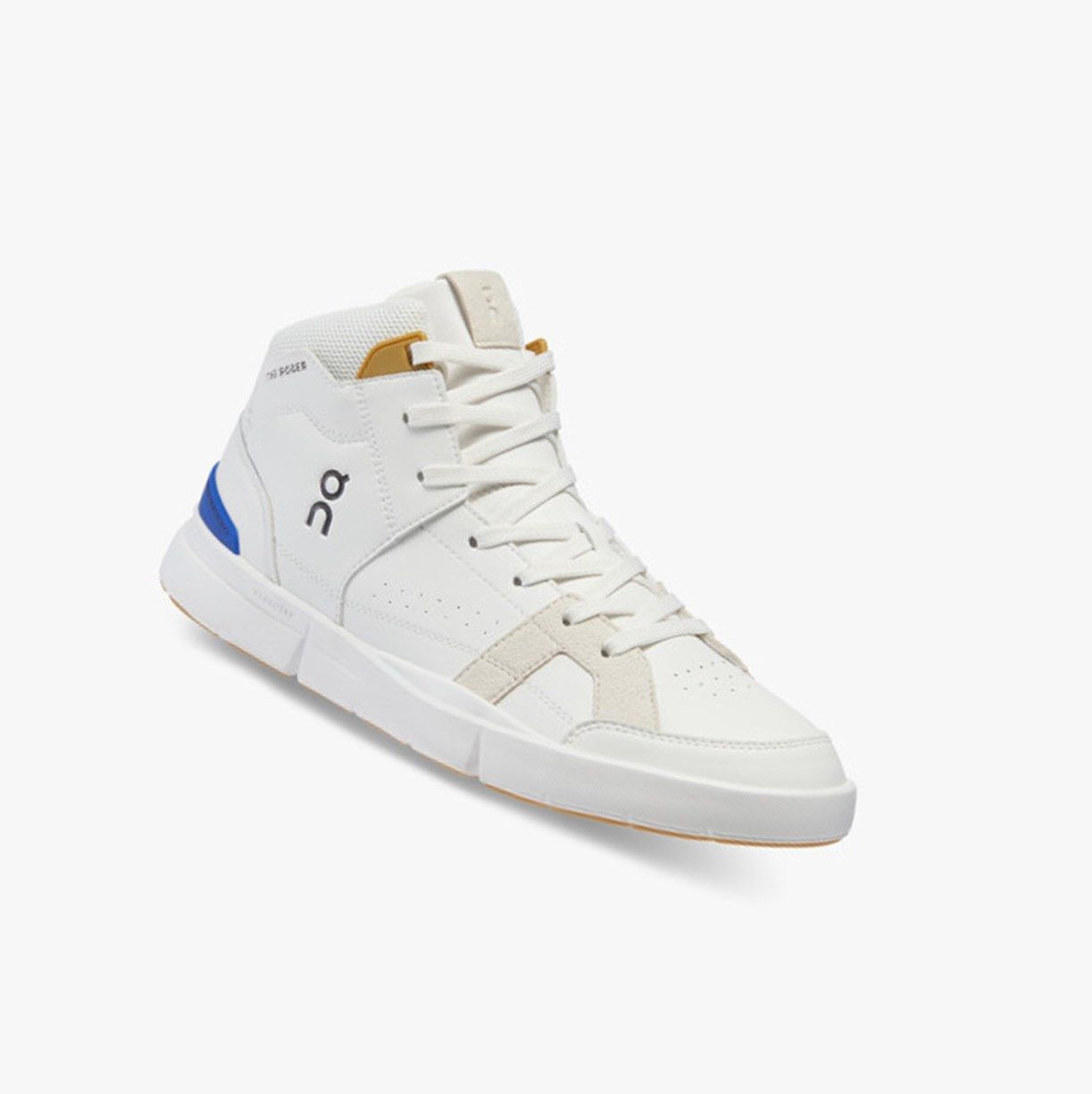 On The Roger Clubhouse Mid White / Indigo | MVXJYW-283