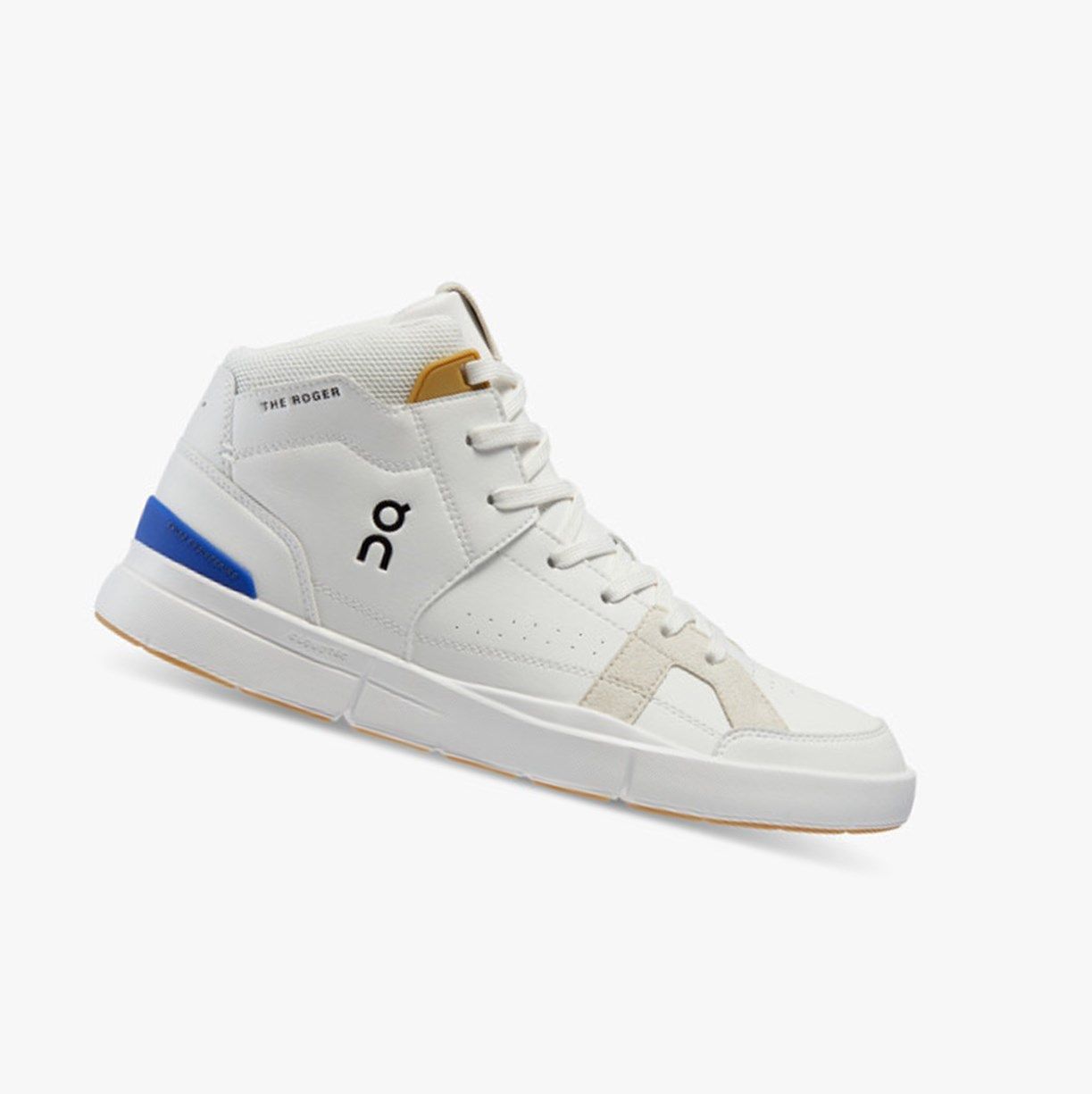 On The Roger Clubhouse Mid White / Indigo | MVXJYW-283