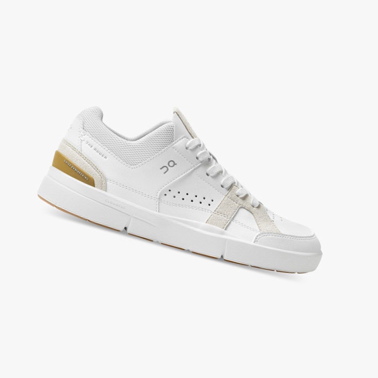 On The Roger Clubhouse White / Brown | ORJQPI-813